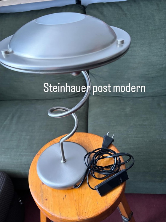 Image 1 of Steinhauer Spiraal vloerlamp – messingkleur – vintage jaren ’80 – topstaat 