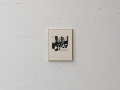 Lithographie / estampe de nature morte, années 1980
