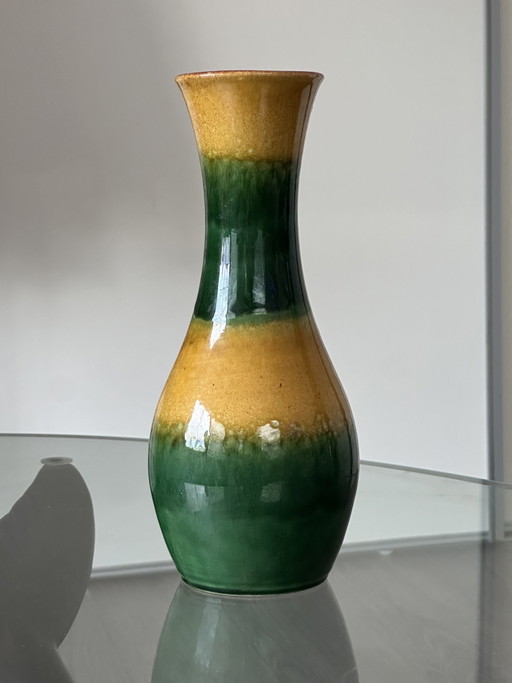 Vaas West Germany Mid Century Ceramiek Kruik Vintage 