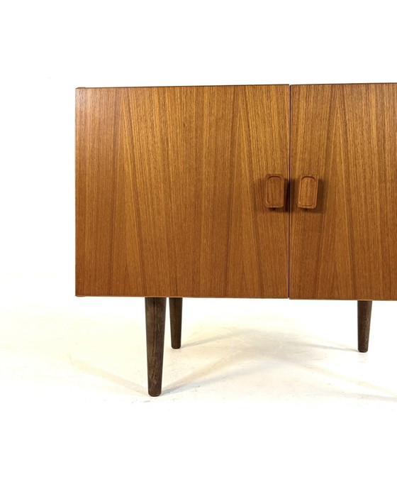 Image 1 of Vintage Deense teakhouten wandkast ‘60