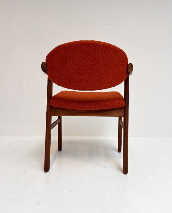 Image 1 of Satz neu bezogener dänischer Designstühle von Schou Anderson, 1960er Jahre