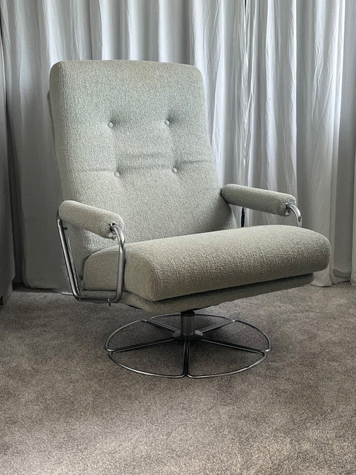 Vintage draaifauteuil Jan des Bouvrie, Gelderland