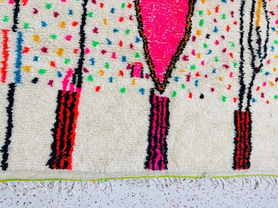 Image 1 of Marokkanischer Teppich aus Naturwolle, 250 cm x 150 cm