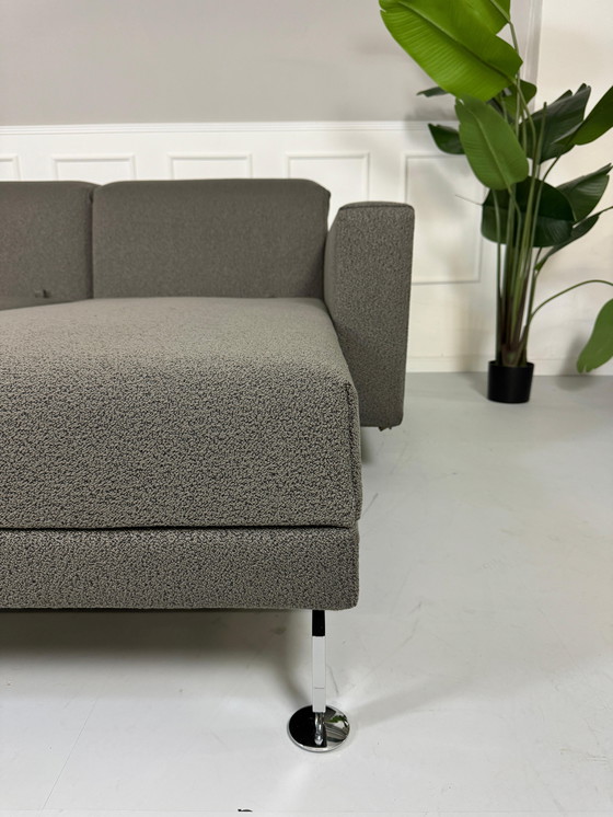 Image 1 of Brühl Moule corner sofa fabric sofa couch gray exhibition piece