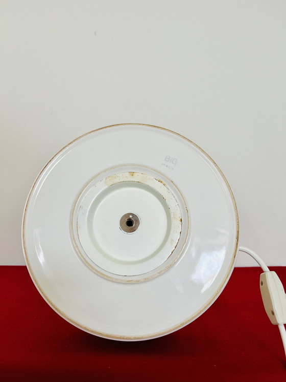 Image 1 of 2x Sicart Ceramic Table Lamps - Architetti - Gigante & Zambusi