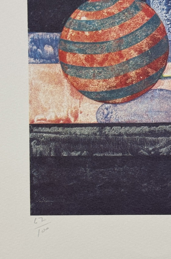 Image 1 of Zeefdruk van Tonino Caputo, 50x70 cm, Castel Sant'Angelo, Rome

