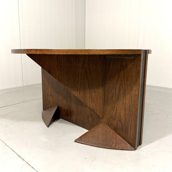 Image 1 of Art Deco architectural folding coffee table