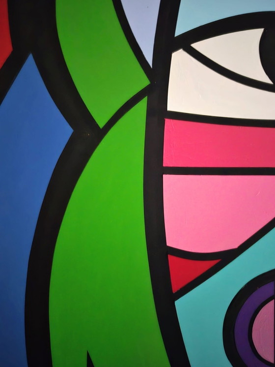 Image 1 of Reflets urbains - Art géométrique - Franklin van Dam