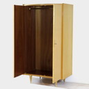 Armoire vintage à 2 portes, Mid-century modern, années 1950