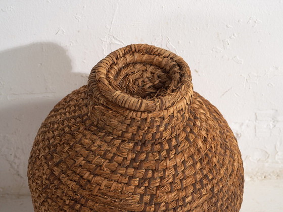 Cesta de mimbre antigua (c.1920) #1 – Objetos decorativos, Wicker, Rustic (photo 14 of 34)