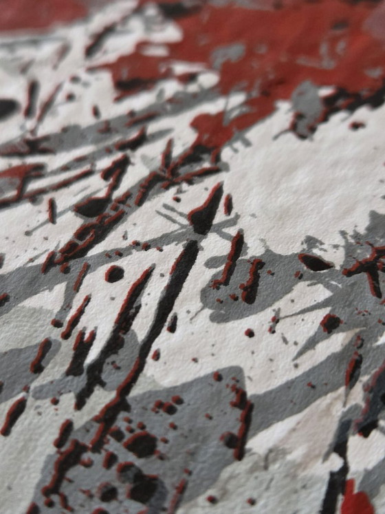 Image 1 of SCIALOJA TOTI (Astrattismo Informale/Informal Abstraction). Dittico di serigrafie firmate, 1997