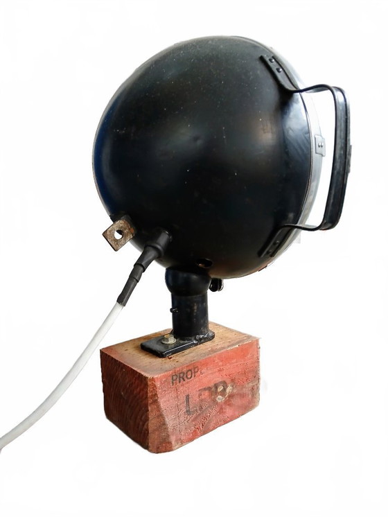 Image 1 of Steampunk Lamp from an Old Spotlight