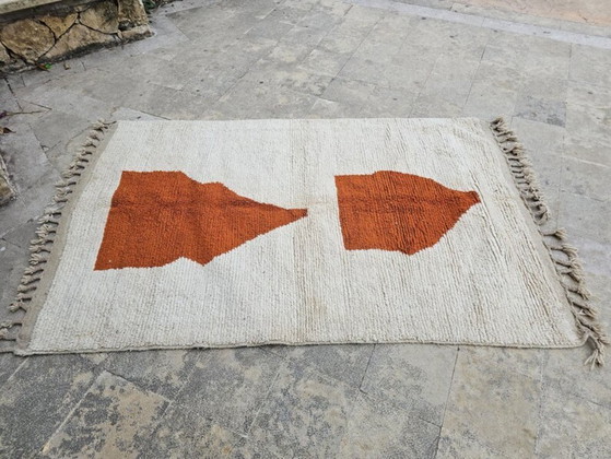 Image 1 of Tapis en laine naturelle fait main 250cmx150cm 