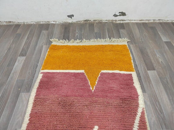 Alfombra bereber tradicional hecha a mano de pura lana de 1,5/2,5 m – Aime Té, Wool (photo 5 of 9)