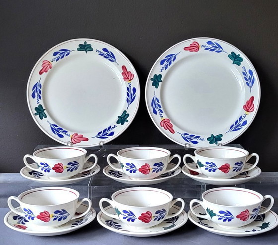Image 1 of Boch Boerenbont Service for 12 people "NEW"