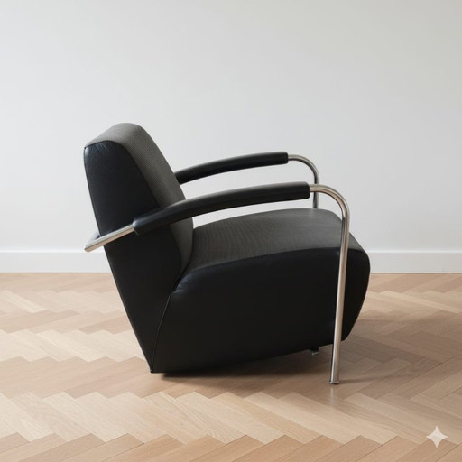 Leolux armchair Scylla Anthracite