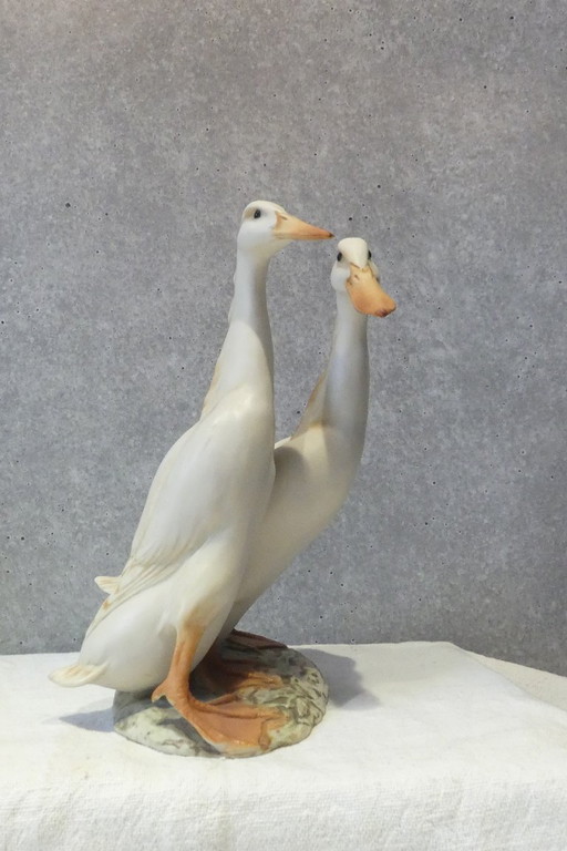 Kaiser Entenpaar Giuseppe Tagliariol Tay Bisquitporzellan UK4aEb – decoratieve objecten, Porcelain (photo 2 of 13)