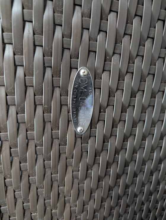 Image 1 of Dedon Leaf loungers with side table