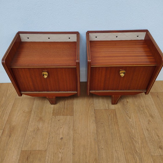 Image 1 of Vintage Nightstands, Side Tables, Small Side Tables Set