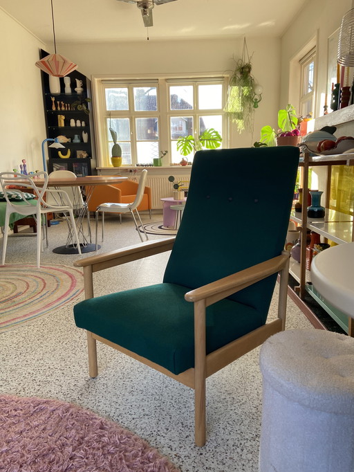 2X Vintage Scandinavian Armchairs