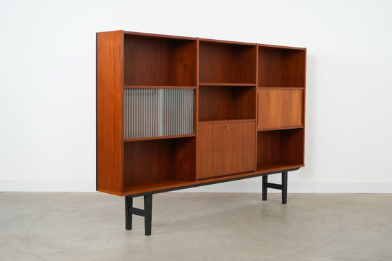 Image 1 of Teak bookcase, Danish design, 1970s, production: Denmark