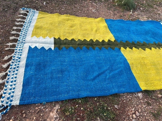 Image 1 of authentic Moroccan Zanafi Kilim 