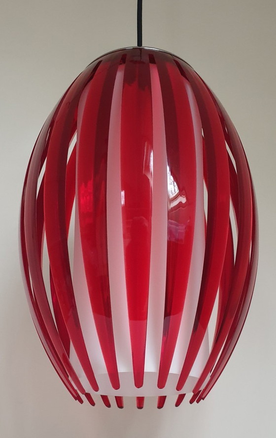 Image 1 of 2 x Herstal Pulz Tentakel XL Pendelleuchten rot