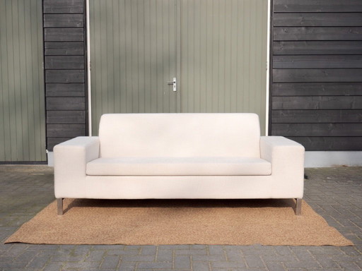 Güeldres 7610 | Sofá de diseño 2,5 plazas crema Jan des Bouvrie