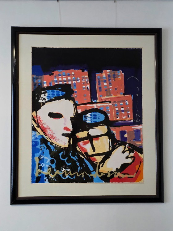 Image 1 of Herman Brood - City Love - 57/100 - Hand signed