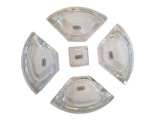 Image 1 of Gottinghen Antipasto Tray in Fine 24% Lead Crystal – Vintage Made in Italy