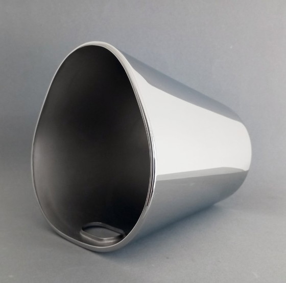 Image 1 of Secchiello per il ghiaccio minimalista Jasper Morrison 'Molly' Alessi 2003