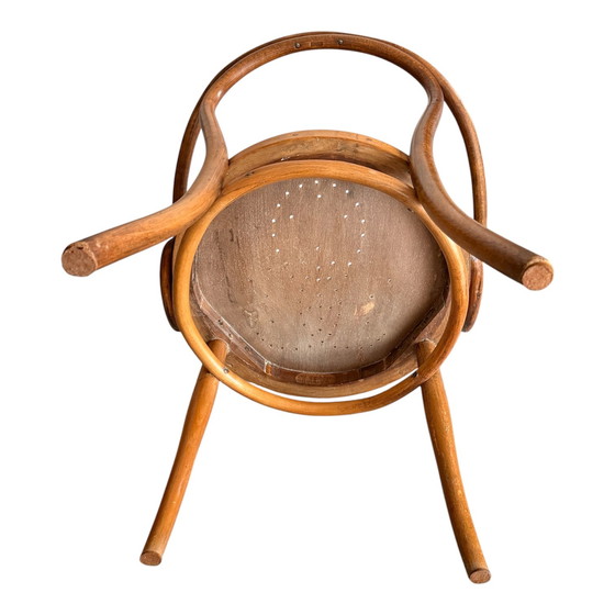 Image 1 of Poltrona antica Jacob & Josef Kohn n. 712 – Legno curvato – Autentica vintage