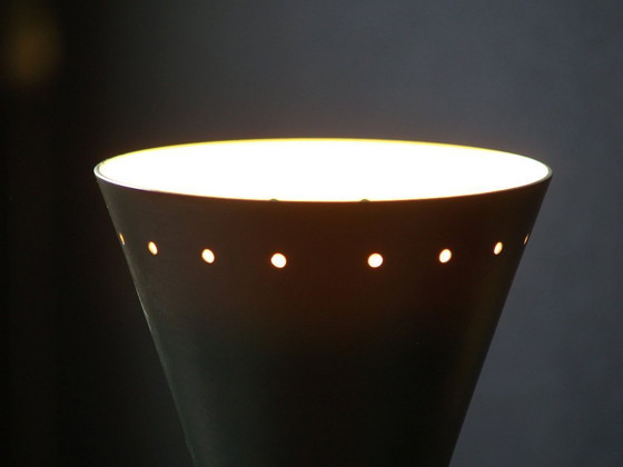 Image 1 of Diabolo-vormige wandlamp, design uit de jaren 50.
