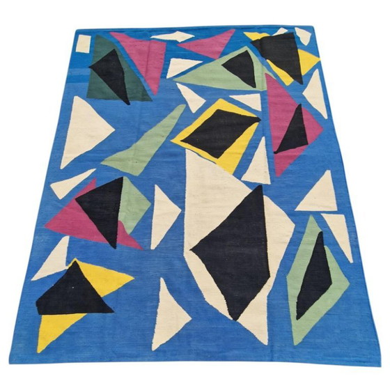 Tapisserie tissée à la main Henri Matisse Atelier Mourlot 1959 | Laine | Art textile moderne (91 × 72 po) (photo 5 of 9)