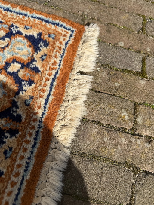 Wunderschöner persischer Vintage-Teppich – warme Farben – 90 x 15