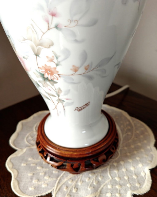 Beautiful Chinese lamp Limoges France