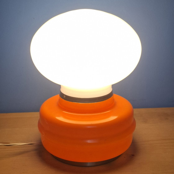 Image 1 of Magnifique lampe italienne vintage de style spatial