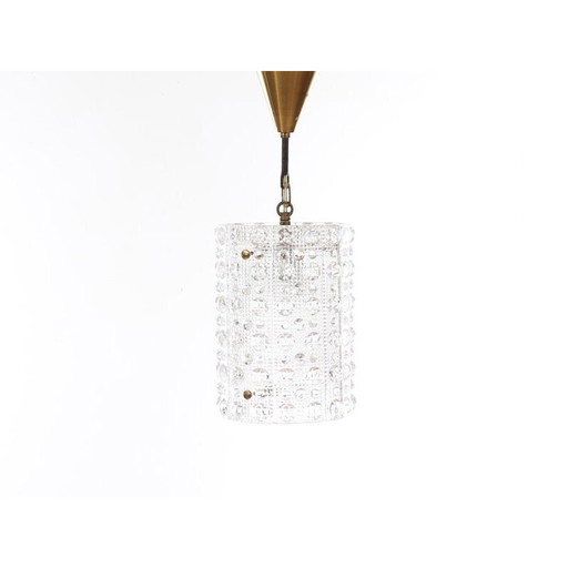 Scandinavisch vintage glazen hangmodel Cristal van Carl Fagerlund voor Orrefors, 1960
