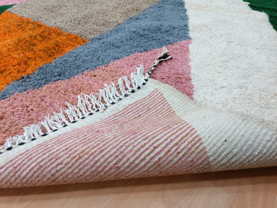 Image 1 of Tapis berbères multicolores en laine 250cmx150cm