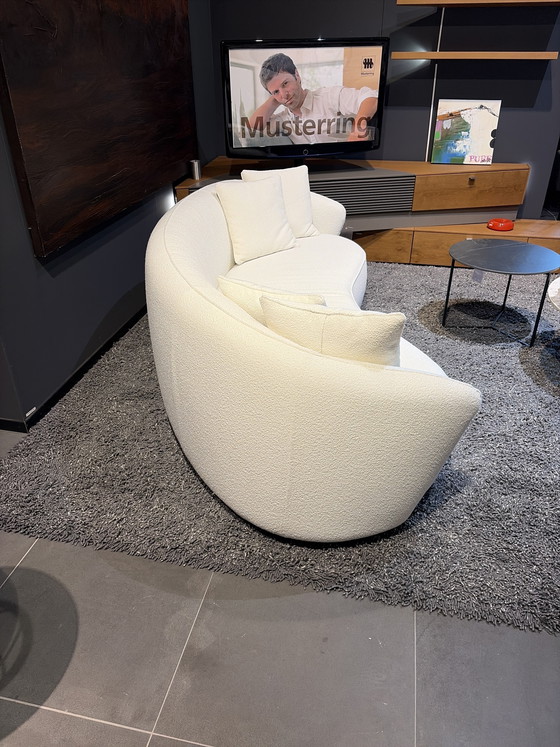 Image 1 of Ronde vorm Bank con voetenbankje