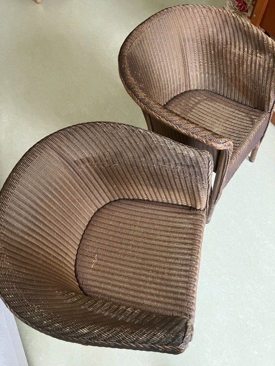 Image 1 of 2x Lloyd Loom chair 1935