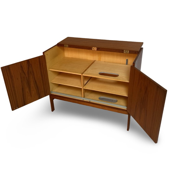 Image 1 of Mobile per impianto stereo/Hi-Fi HG Furniture - Anni '60 circa - Marcato - Legno di teak