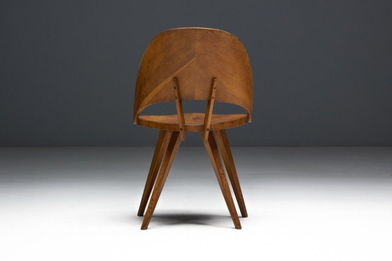 Image 1 of Mid-Century Plywood Dining Chairs, Italy, 1950s