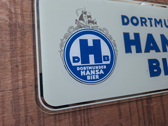 Image 1 of Advertising board Dortmunder Hansa Beer 