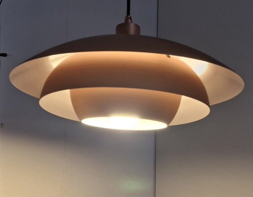 Suspension scandinave couleur cuivre