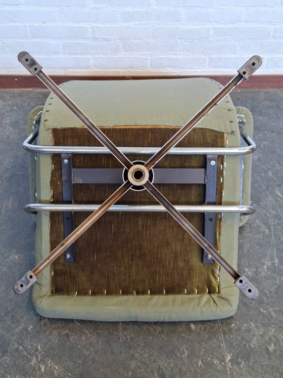 Poltrona Goldsiegel 1970 – Poltrone, Metal, Textile, Vintage (photo 10 of 10)