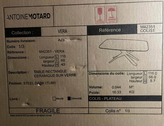 Image 1 of Tavolino da caffè Antoine Motard