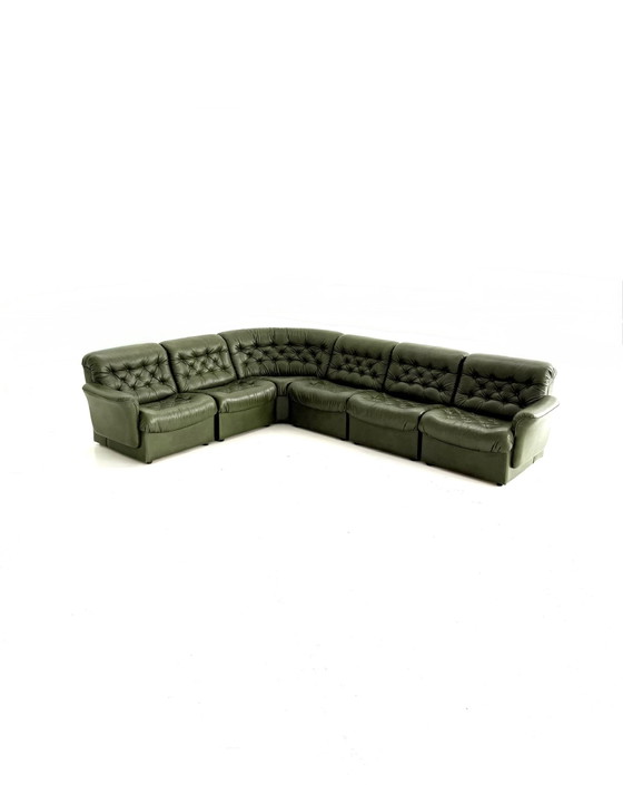 Image 1 of Vintage 6-piece modular element sofa, Laauser ‘80