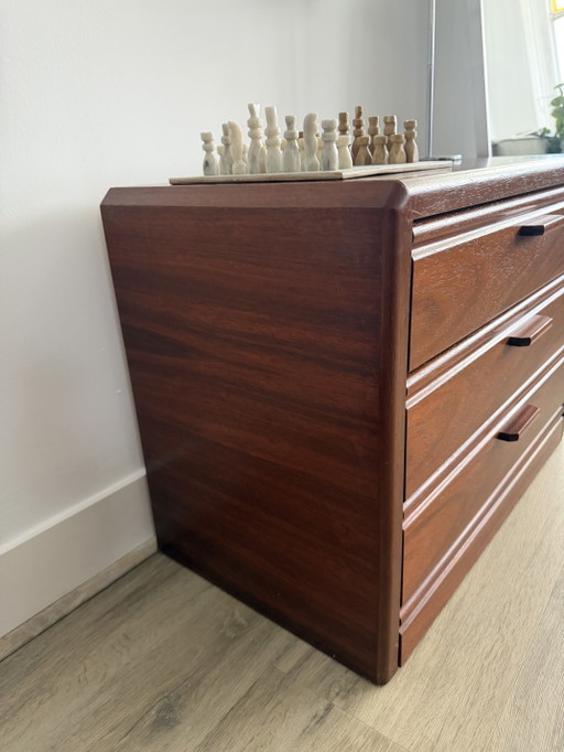 Vintage Hülsta Ladekastje — Mahoniekleurig, Jaren ’70/’80 – ladekasten, Wood (photo 2 of 9)