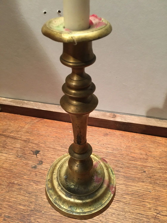 Portacandele in ottone – Vintage (photo 2 of 8)